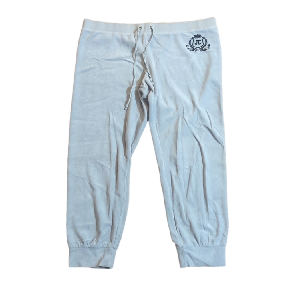Juicy Couture XL grey velour joggers pants